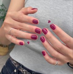 Colorful Shellac Nails, Painted Natural Nails Short, Hello Nails, Hippie Nails, Nagel Tips, Soft Nails, Jelly Nails, Dream Nails, روتين العناية بالبشرة