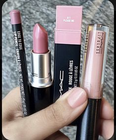 Mac Lipstick And Liner Combo, Lipstick And Liner Combo, Mac Please Me, Mac Lipstick Swatches, Lipstick Mac, Kiss Lipstick, Please Me