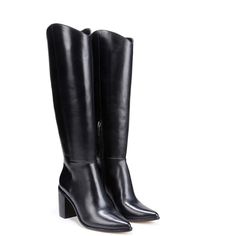 Franco Sarto Ticada Tall Boot Excellent Condition. Worn Just A Couple Of Times. Long Boots With Heels, Wide Calf Tall Boots, Franco Sarto Boots, Wide Calf Knee High Boots, Wide Calf Riding Boots, Black High Heel Boots, Leather Boots Heels, High Leather Boots, Faux Leather Boots