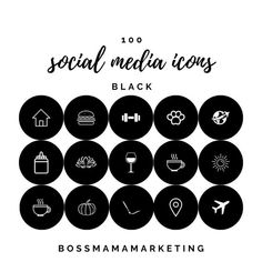 Black instagram highlight Black Instagram Theme, White Instagram Theme, Timetable Ideas, Study Timetable, Quotes Icons, Minimalist Instagram, Highlight Story