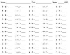 worksheet for rounding numbers from 1 to 100 in the form of a table