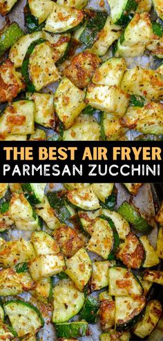 the best air fryer parmesan zucchini