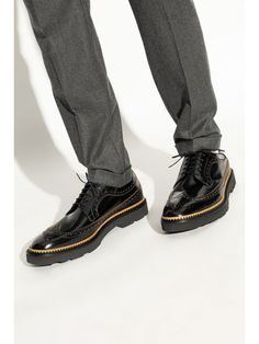 Paul Smith Mens Shoes Count BlackGender: MenMaterial: LEATHER | 100% CALF LEATHER (100%RUBBER)Color: BlackMade in: ITProduct ID: M1S.CNT24.NCLF_79*Import tax/duty will be calculated at checkout (If applicable) Black Wingtip Calf Leather Oxfords, Black Calf Leather Dress Shoes With Brogue Detailing, Designer Black Oxfords With Brogue Detailing, Black Pointed Toe Calf Leather Oxfords, Luxury Black Lace-up Shoes With Brogue Detailing, Black Designer Lace-up Shoes For Work, Designer Black Lace-up Shoes For Derby, Designer Black Lace-up Shoes With Brogue Detailing, Designer Black Lace-up Shoes For Work