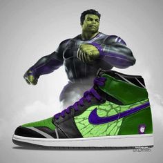 Avengers Shoes, Marvel Shoes, Marvel Fashion, Marvel Clothes, Sneakers Fashion Outfits, Shoes Sneakers Jordans, Nike Shoes Jordans, Nike Air Shoes, Nike Air Jordans