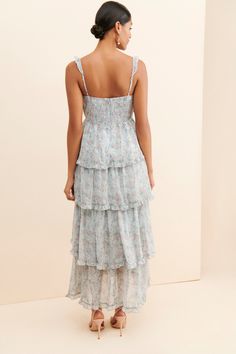 Rent Flutter Strap Maxi Dress from Nuuly. Pick 6 items for $98/month. Free shipping + returns. Breezy Ruffled Midi Dress, Breezy Ruffled Dresses For Garden Party, Breezy Ruched Dresses For Spring, Breezy Tiered Spring Dress, Spring Breezy Midi Dress With Ruffle Hem, Breezy Tiered Floral Print Dress, Breezy Floral Print Tiered Dress, Breezy Tiered Dress With Floral Print, Breezy Brunch Dress With Ruffled Straps