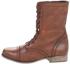 Rugged Cap Toe Lace-up Boots For Fall, Casual Cap Toe Boots For Fall, Rugged Fall Cap Toe Combat Boots, Rugged Fall Combat Boots With Cap Toe, Casual Cap Toe Lace-up Boots For Fall, Casual Brown Combat Boots With Zipper Closure, Brown Combat Boots With Zipper Closure For Fall, Rugged Lace-up Hiking Boots For Fall, Fall Brown Boots With Front Lace-up Fastening