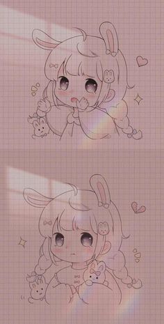 Wallpaper Bunny, Wallpaper Doodle, Cute Wallpaper, Cute Doodles Drawings, Cute Kawaii Drawings