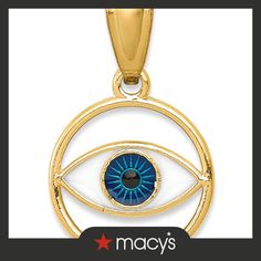 in stock Elegant Enamel Tarnish Resistant Jewelry, Elegant Enamel Jewelry With Tarnish Resistance, Luxury Gold Jewelry From Macy's, Modern 14k Gold Jewelry From Macy's, Macy's Luxury Yellow Gold Jewelry, Luxury Macy's Jewelry As A Gift, Modern Gold Enamel Jewelry, Yellow Gold Round Enamel Jewelry, Symbolic Yellow Gold Enamel Jewelry