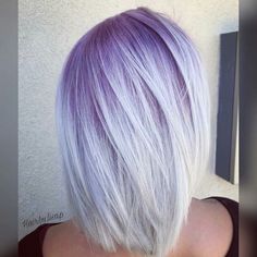 Blonde With Lilac, Baddie Mood, Purple Blonde, Lilac Hair Color, Loreal Hair Color, Hair Color Unique, Lilac Hair