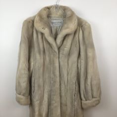 Classic Mink Fur Jacket. Brand Is Mary Mcfadden. Color Is Gray. Overall Size Is Large - Based On Bust, See Image For Detailed Measurement Info. Overall Condition Is Very Good - See Image For Reference. There Are No Rips, Tears, Or Odors. Classic Long Sleeve Mink Outerwear, Classic Mink-colored Formal Outerwear, Classic Mink Color Formal Outerwear, Classic Fitted Long Sleeve Fur Coat, Long Sleeve Fur Coat For Spring Formal Occasions, Formal Long Sleeve Mink Outerwear, Formal Long Sleeve Fur Coat For Spring, Spring Formal Long Sleeve Fur Coat, Formal Spring Long Sleeve Fur Coat