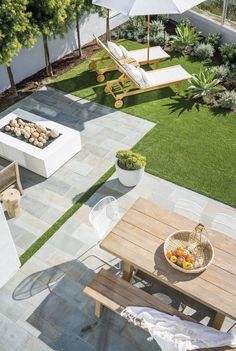 California Backyard, Urban Garden Design, Home Garden Design, Backyard Retreat, Small Backyard Patio, Concrete Patio, Small Garden Design, Small Backyard Design, Backyard Patio Designs