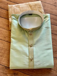 Pista Green Soft Silk Kurta Pajama Set with Lining | Mens Ethnic Wear |  Festival Mens Wear | Men Kurta Pajama Set | Kaash Collection - Kaash Collection Green Churidar, Churidar Pajama, Mens Ethnic Wear, Pista Green, Men Kurta, Men's Kurta, Mens Kurta Designs, Mens Kurta, Men's Ethnic Wear