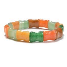 Check out our Coupon Codes Below! Material: Multi ColorJade  (Not Treated or Dyed) Beads Shape:  Bamboo Shape Color: Multi Color Size:  12x15mm - Approx 14 Beads Per Bracelet Hole Size: Approx 1.0mm Mined in China Note:  -Gemstone bead sizes are approximate and may have a +/- 0.5mm difference.   -Gemstone bead drill hole sizes are approximate and may have a +/- 0.2mm difference. Use our Coupon Codes for Big Savings! 10% off when you spend $50LRC10 15% off when you spend $100LRC15 20% off when yo Color Jade, Bead Sizes, Jewerly Making, Gem Show, Jade Beads, Precious Gemstones, Coupon Codes, Fashion Watches, Gemstone Beads