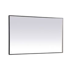 a white wall mounted mirror on the side of a wall