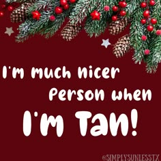 Be nice and book now at www.simplysunlesstanning.com . . . #bronzechristmas #simplysunless #spraytan #sunlesstan #airbrushtan #tan #spraytans #uvfree #spraytanning #spraytansolution #faketan #healthytan #spraydontlay #bronzed #airbrushtanning #dfwtan #tandfw #tan #christmas #holidayparty #salon #sunless #tanning #25daysofsunlesschristmas #christmastan #mobiletan #tanningsalon #bronzedandbeautiful #holidaytan #sunlessglow Christmas Tanning Quotes, November Spray Tan Quotes, Indoor Tanning Quotes, Mobile Tanning, Healthy Tan, Spray Tan Solution, Spray Tan Memes, Airbrush Tanning