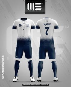 the new soccer uniform is designed to match your team's number and jersey colors