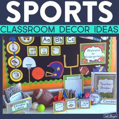 an image of sports classroom decor ideas