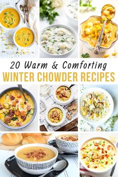 20 warm and comforting winter chowder recipes