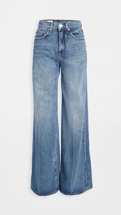 Big Jeans, Bootleg Jeans, Slouchy Jeans, High Rise Wide Leg Jeans, Cropped Wide Leg Jeans, Jean Large, Perfect Denim, Fall Jeans, Jean Trends