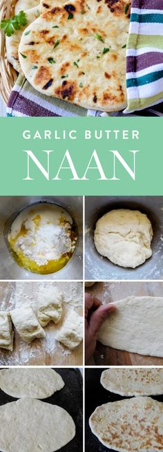 garlic butter naan is an easy and delicious appetizer that can be made in less than 10 minutes