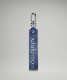 a blue lanyard with the words millennium on it