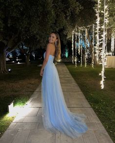 Blue Long Prom Dresses, Katerina Berezhna, Hoco 2023, Post Prom, F1 Wags, Prom Photography