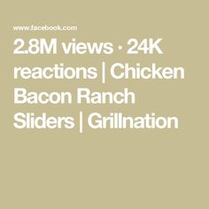 2.8M views · 24K reactions | Chicken Bacon Ranch Sliders | Grillnation Chicken Bacon Ranch Sliders, Bacon Ranch Sliders, Ranch Sliders, Chicken Bacon Ranch Sandwich, Easy Slider Recipes, Sliders Recipes Chicken, Recipes Using Rotisserie Chicken, Bbq Chicken Sliders, Homemade Garlic Butter