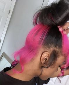 Pink And Black Hair, Dyed Hair Inspiration