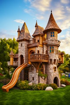 Every child deserves a castle! Discover DIY steps to create a magical fortress in your garden. Fuel imagination, adventure, and countless tales in a playhouse where fairytale dreams become outdoor reality. Play Castle Outdoor, Princess Playhouse Outdoor, Indoor Castle Playhouse, Pallet Castle Playhouse