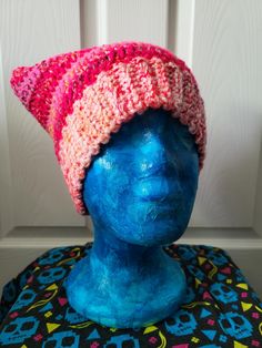 Add some 'fugly' to your life with this handmade sack-hat! Item should be washed on a cool, gentle cycle and nevet tumble-dried. Crochet Sack, Sack Hat, Caps Hats, Accessories Hats, Winter Hats, Pet Supplies, Accessory Gift, Display Homes, Electronic Accessories