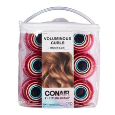 Conair has everything you need for beautiful hair! Create volume and lift with this 31 pack of assorted size Self-Grip Rollers.™ They smooth the hair, and leave no indentation marks. Use on wet or dry hair – with or without styling lotion or gel. Your style, your way! About Conair Styling and Grooming: It’s all here—an array of grooming essentials from the #1 Styling Brand*, the name you can trust to always help you look and feel your best. Conair’s lineup of top-quality mirrors, combs, shears, Casual Curls, Wet Style, Volumizing Hair, Heatless Hair Curlers, Mint Hair, Curling Iron Hairstyles, Heatless Hairstyles, Curl Styles, Voluminous Curls