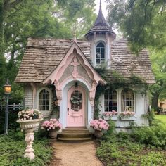 cute cottage
little cottage house
cute cottage house
fairytale cottage
cottage aesthetic Fairy Cottage House, Dream Fairy, Pretty Houses, Storybook Cottage