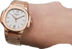 Patek Philippe Nautilus, Sporty Chic, Patek Philippe, Nautilus, Rose Gold, Models, Collage, Gold, Pins