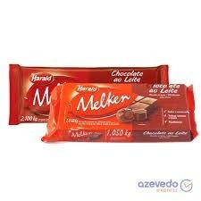 two bars of milk and chocolate with the word melker written on one wrapper