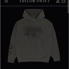 Never Worn And New But Didn’t Have Tags. No Longer Available. There Will Just Be Reputation, There Will Be No Explanation, Taylor Swift Sweatshirt, Taylor Swift Black, Reputation Taylor Swift, Taylor Swift Top, Taylor Swift Tops, Taylor Swift Reputation, Charcoal Color