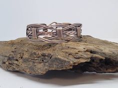 Bohemian Brown Copper Wire Bracelets, Bohemian Brown Bracelet In Copper Wire, Silver Artisan Cuff Bracelet In Copper, Artisan Silver Copper Cuff Bracelet, Artisan Silver Cuff Bracelet In Copper, Artisan Silver-colored Copper Cuff Bracelet, Southwestern Brown Copper Jewelry, Bohemian Bronze Copper Cuff Bracelet, Bohemian Copper Cuff Bracelet In Bronze