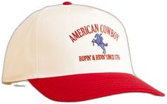 Retro White Hat For Rodeo, Vintage Snapback Rodeo Hat, Retro Snapback Baseball Cap For Rodeo, Vintage Snapback Baseball Cap For Rodeo, American Style White Cap Hat, Red Snapback Hat For Rodeo, White Flat Brim Baseball Cap For Rodeo, White Snapback Hat For Rodeo, Red Trucker Hat For Rodeo