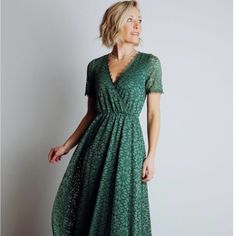 Baltic Born Lace Maxi Dress. Awesome Quality. Was Going To Wear For Sisters Wedding But Ended Up In Something Else. So Never Worn! Green Lace Maxi Dress For Wedding, Elegant Green Short Sleeve Lace Dress, Green Lace Midi Dress For Garden Party, Green Lace V-neck Midi Dress, Green Short Sleeve Midi Dress For Wedding, Spring Green Lace Dress For Wedding, Short Sleeve Lace Maxi Bridesmaid Dress, Spring Wedding Green Lace Dress, Green Short Sleeve Maxi Dress For Wedding