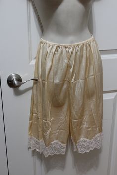 Pettipants Slip Bloomers Split Skirt Soprano LENGTH Small         18" Medium     19" Large         19" XL               21" 2XL             22" 3XL             23" Split Rock, Split Skirt, Silk Slip Dress, Lace Slip, Silk Slip, Nightgowns, Biker Shorts, Night Gown, Women's Intimates