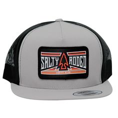 Salty Rodeo Co Arrowhead Cap Salty Rodeo Hats, Western Flat Brim Baseball Cap For Rodeo, Trucker Snapback Baseball Cap For Rodeo, Casual 5-panel Snapback Hat For Rodeo, Trucker 5-panel Rodeo Hat, Biker Photography, Country Hats, Baseball Pictures, Wearing A Hat