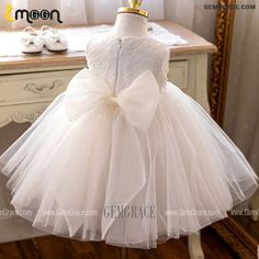 10% off now|Free shipping world-wide. Beaded Neckline Pearls Flowers Big Ballgown Tulle Formal Dress For Girls at GemGrace. Click to learn our pro custom-made service for wedding dress, formal dress. View #CoutureFlowerGirlDresses for more ideas. White Ball Gown With Tulle Skirt For Dress-up, Fitted Tulle Princess Dress For First Communion, Fitted Organza Tutu Dress For Baptism, Baptism Fitted Organza Tutu Dress, Organza Princess Dress With Tulle Skirt For Baptism, Baptism Princess Dress With Organza Tulle Skirt, Fitted Organza Tutu Dress For First Communion, White Organza Princess Dress With Tulle Skirt, Fitted Tulle Tutu Dress For Baptism