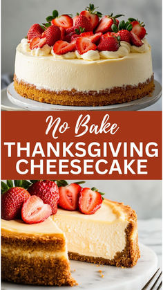 This no-bake cheesecake is the perfect Thanksgiving dessert! Creamy, delicious, and so easy to make. Holiday cheesecake recipes, no bake Thanksgiving desserts, easy fall cheesecake, retro dessert recipes, simple no bake cheesecake. Sally’s Baking Recipes No Bake Cheesecake, Super Easy Cheesecake Recipes, Thick No Bake Cheesecake, Simple Pumpkin Cheesecake Recipe, No Bake Snickers Cheesecake Pie, Kitchen Aid Mixer Recipes Desserts, Best Ever No Bake Cheesecake, Na Bake Cheesecake, Super Easy Cheesecake