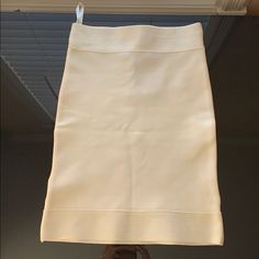 Never Worn Before. Tag Fell Off Nude Bandage Skirt, Bandage Skirt, White Cream, Cream White, Womens Skirt, Skirt, Cream, Brand New, Full Service