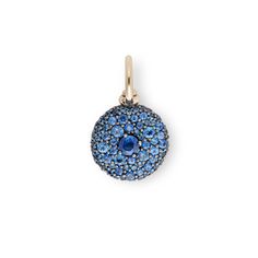 Victorian Set Blue Sapphire Pocket Watch Pendant – Lucy Delius Jewellery Blue Fine Jewelry With Detachable Pendant, Blue Jewelry With Detachable Pendant, Luxury Round Sapphire Jewelry, Blue Jewelry With Detachable Round Pendant, Luxury Blue Locket Jewelry, Luxury Blue Locket Necklace, Sapphire Pendant With 17 Jewels, Luxury Sapphire Jewelry With Polished Finish, Luxury Blue Necklace With Detachable Pendant