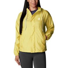 This versatile and lightweight Flash Challenger full-zip windbreaker by Columbia is the perfect display of your club spirit. A timeless design with understated yet classic Nashville SC graphics and details make this layer great for multiple occasions. Innovative features like Omni-Wick and Omni-Shade technology, UPF sun protection and a resistant shell combine for optimal function. Omni-Shade technology blocks UVA and UVB rays Full Zip Hooded Long sleeve Machine wash, tumble dry low Two front zi Solid Weatherproof Windbreaker For Sports, Weatherproof Windbreaker For Sports, Spring Windproof Track Jacket For Outdoor, Casual Weatherproof Track Jacket For Sports, Sporty Windbreaker With Ykk Zipper For Hiking, Sporty Weatherproof Track Jacket, Solid Spring Windbreaker For Hiking, Fall Windbreaker With Moisture-wicking, Moisture-wicking Solid Color Windbreaker For Fall