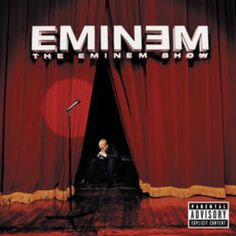 emime the emimeshow album cover with red curtain and microphone in foreground