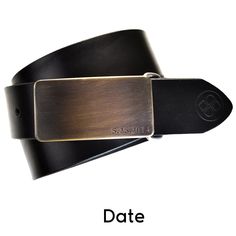 Celebrate your 8th or 19th wedding anniversary with this personalized, engraved bronze belt buckle as a gift for your husband or wife. You can personalize it in a variety of ways, so it is also perfect for a variety of occasions. Details solid bronze with stainless steel loop 6 engraving options 1.5" by 3" fits a 1.5" belt strap built for a lifetime perfect for 8th and 19th anniversaries Engraved Brown Belt For Gift, Adjustable Engraved Brown Belt, Modern Black Belts With Silver-tone Logo Plaque, Brown Leather Belt With Gold-tone Logo Plaque, 19th Wedding Anniversary, 19th Anniversary, Custom Belt Buckles, Iron Jewelry, Great Anniversary Gifts