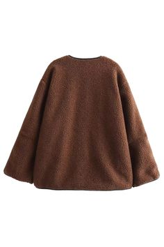 Goodnight Macaroon 'Paula' Round Neck Sherpa Loose Jacket (2 Colors) Long Sleeves Fleeced Bell Sleeves Measurements: XS - Bust 120cm, Length 67cm S - Bust 124cm, Length 68cm M - Bust 128cm, Length 69cm L - Bust 134cm, Length 70.5cm Machine cold and gentle cycle or hand wash cold Lay flat to dry Do not tumble dry Do not iron If you are unsure or need assistance selecting the proper size or color, please contact our Customer Services team and they'll be more than happy to help. Cozy Fleece Jacket For Winter Layering, Winter Outerwear With Fleece Lining, Cozy Winter Fleece Jacket For Layering, Fleece Outerwear For Layering With Long Sleeves, Fleece Outerwear For Layering, Fleece Outerwear With Faux Fur Lining And Long Sleeves, Long Sleeve Fleece Outerwear For Layering, Brown Winter Outerwear For Layering, Brown Fleece Jacket For Fall