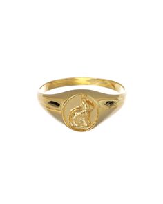 Rabbit Cameo Signet Ring. Size 7; 10x8mm cameo, 18k yellow gold, made in England. By... Yellow Gold Cameo Signet Ring, Gold Round Cameo Signet Ring, Formal Cameo Signet Ring, Fine Jewelry Yellow Gold Signet Ring With Intaglio, Yellow Gold Signet Ring With Intaglio For Gifts, Classic Gold Cameo Signet Ring, Gold Cameo Signet Ring 14k, Gold Oval Cameo Signet Ring, Classic Gold Signet Ring With Cameo