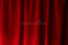 red curtain with light shining through it royalty images and clippings on the side